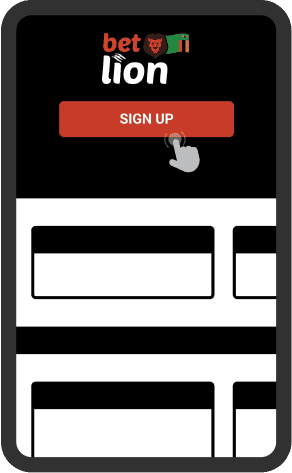 Registration at BetLion Casino & Sportsbook Account registration at BetLion